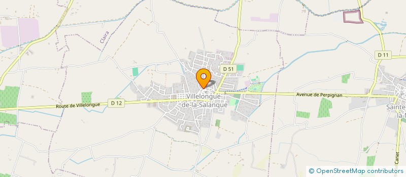 localisation de l'entreprise MONSIEUR MARCEL PARENT  VILLELONGUE-DE-LA-SALANQUE