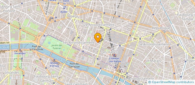 localisation de l'entreprise MONSIEUR MARCEL PASTORE  PARIS