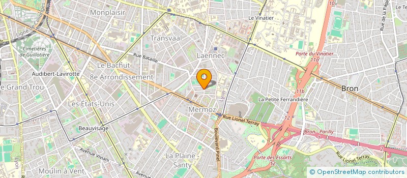 localisation de l'entreprise MONSIEUR MARCEL PAYAN  LYON