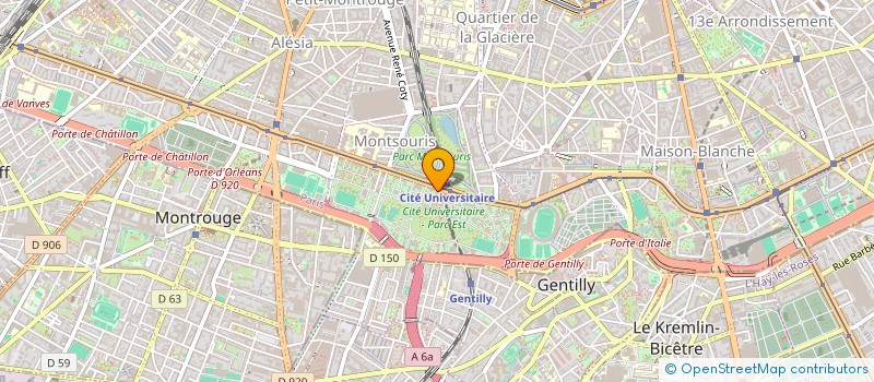 localisation de l'entreprise MONSIEUR MARCEL PEDRAGOSA  PARIS