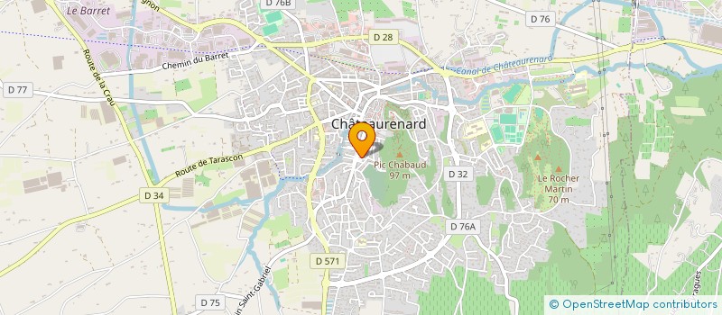 localisation de l'entreprise MONSIEUR MARCEL PEREZ à CHATEAURENARD