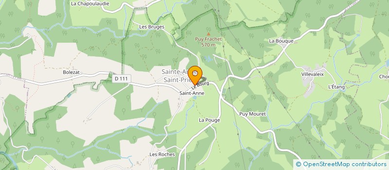 localisation de l'entreprise MONSIEUR MARCEL PETINIOT à DOMPS