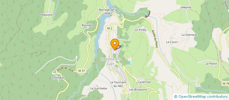 localisation de l'entreprise MONSIEUR MARCEL PHILIPPE à LA VALLA-EN-GIER