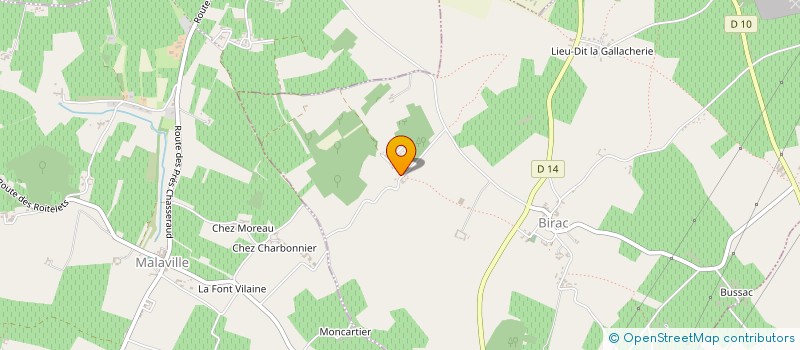 localisation de l'entreprise MONSIEUR MARCEL PICOT à BIRAC