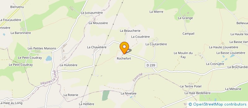 localisation de l'entreprise MONSIEUR MARCEL PIERRE à COURCITE