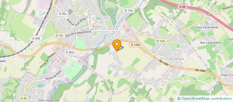 localisation de l'entreprise MONSIEUR MARCEL PILAUD à RIVES