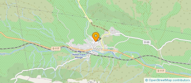 localisation de l'entreprise MONSIEUR MARCEL PLANA  MAURY