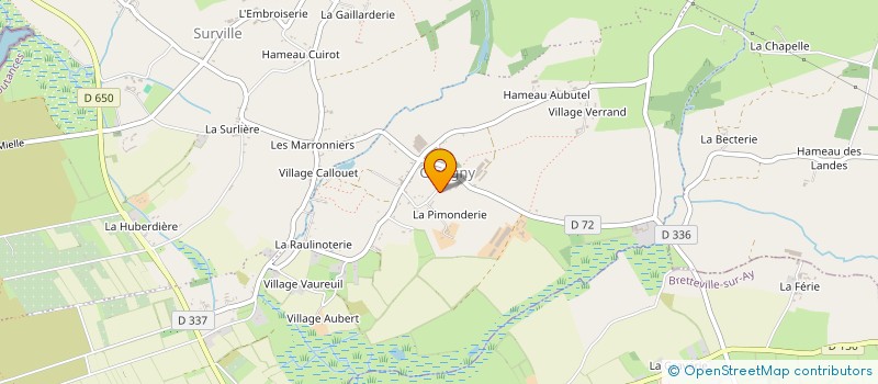 localisation de l'entreprise MONSIEUR MARCEL POISSON  LA HAYE