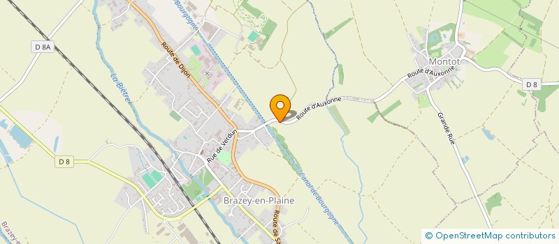 localisation de l'entreprise MONSIEUR MARCEL POTOT  BRAZEY-EN-PLAINE