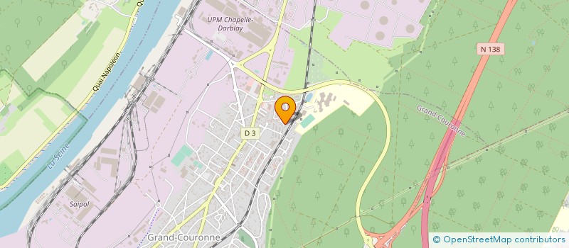 localisation de l'entreprise MONSIEUR MARCEL POTTIER  GRAND-COURONNE