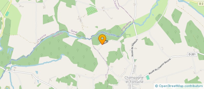 localisation de l'entreprise MONSIEUR MARCEL POUPARD  BERTRIC-BUREE