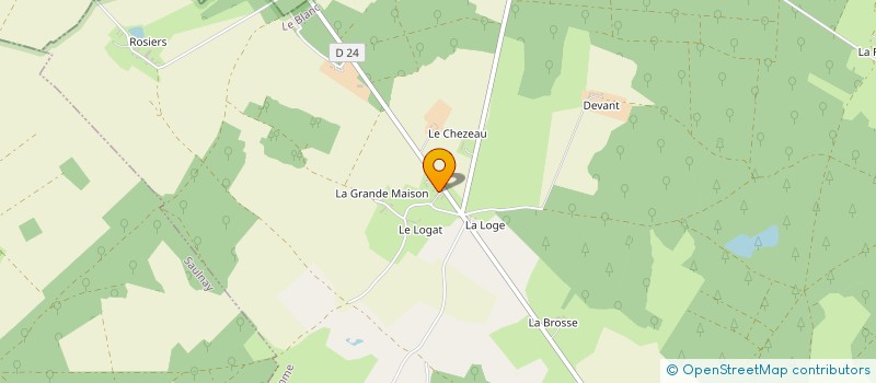 localisation de l'entreprise MONSIEUR MARCEL PRAULT à SAINTE-GEMME