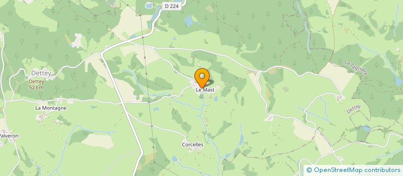 localisation de l'entreprise MONSIEUR MARCEL PRIET  LAIZY