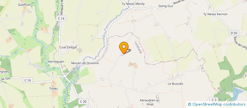 localisation de l'entreprise MONSIEUR MARCEL PRIMOT  BRIEC