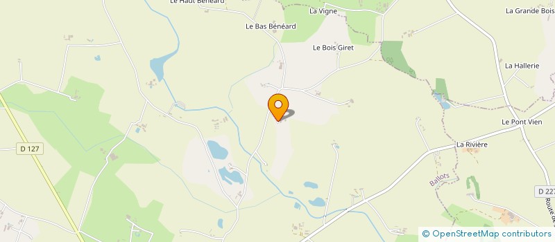 localisation de l'entreprise MONSIEUR MARCEL PRIOUX à BALLOTS