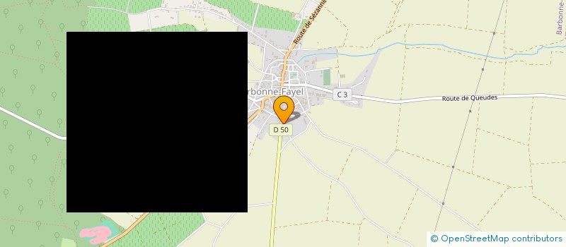 localisation de l'entreprise MONSIEUR MARCEL PROPHETE  BARBONNE-FAYEL