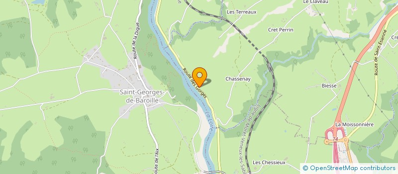 localisation de l'entreprise MONSIEUR MARCEL PROST  SAINT-MARCEL-DE-FELINES