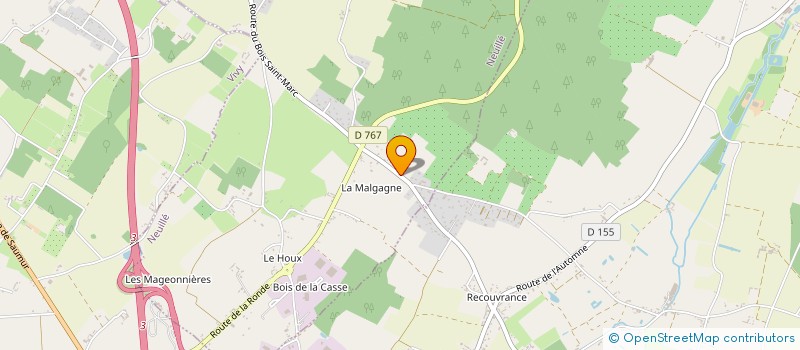 localisation de l'entreprise MONSIEUR MARCEL RABINEAU à NEUILLE