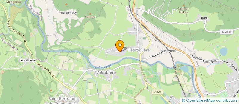 localisation de l'entreprise MONSIEUR MARCEL RADTKE  LABROQUERE