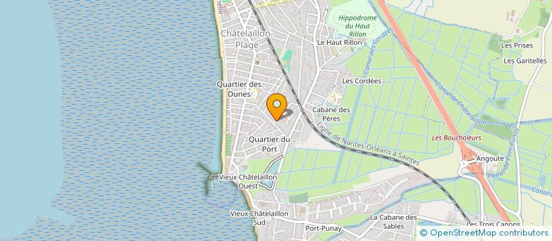 localisation de l'entreprise MONSIEUR MARCEL REDON  CHATELAILLON-PLAGE