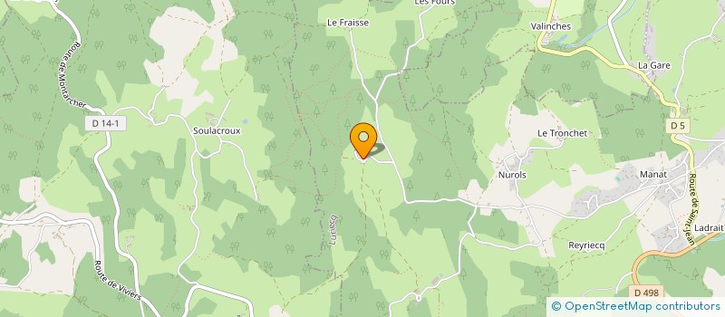 localisation de l'entreprise MONSIEUR MARCEL REDON à LURIECQ