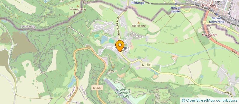 localisation de l'entreprise MONSIEUR MARCEL REMLINGER  REDANGE