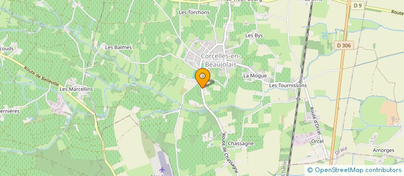 localisation de l'entreprise MONSIEUR MARCEL REMUET à CORCELLES-EN-BEAUJOLAIS