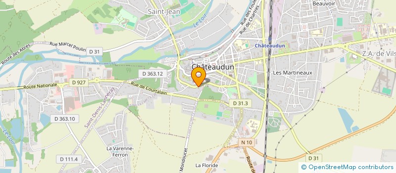 localisation de l'entreprise MONSIEUR MARCEL RENOU à CHATEAUDUN