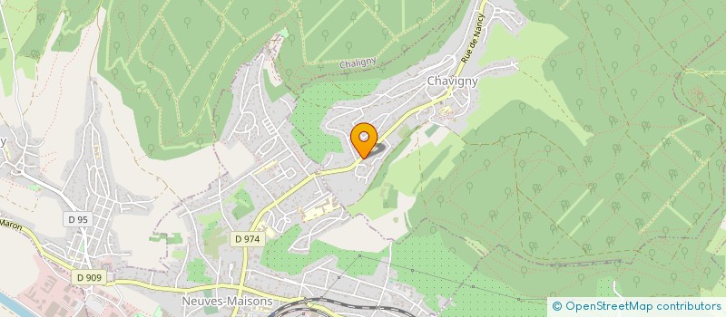 localisation de l'entreprise MONSIEUR MARCEL RICHARD  CHAVIGNY