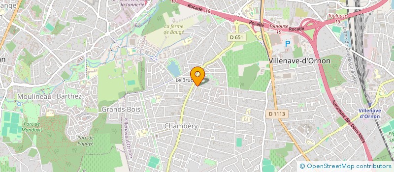 localisation de l'entreprise MONSIEUR MARCEL RIVERA  VILLENAVE-D'ORNON