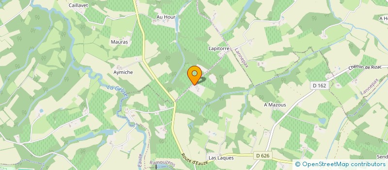 localisation de l'entreprise MONSIEUR MARCEL RODRIGUEZ  BRETAGNE D'ARMAGNAC