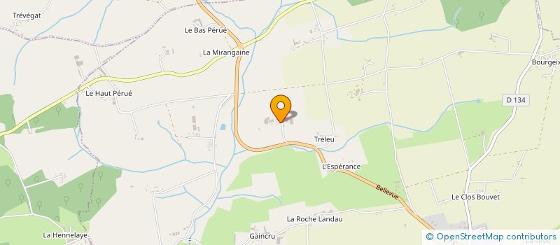 localisation de l'entreprise MONSIEUR MARCEL ROLLAND à RUFFIAC