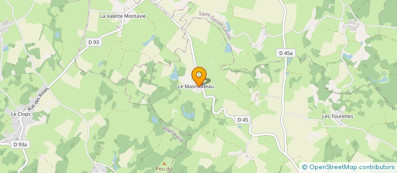 localisation de l'entreprise MONSIEUR MARCEL ROSIER à CHATEAUPONSAC