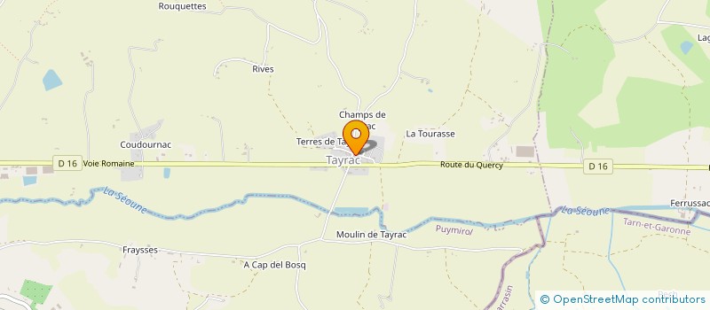 localisation de l'entreprise MONSIEUR MARCEL ROUCHY  SAINT-MAURIN