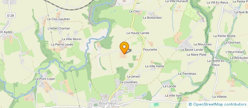 localisation de l'entreprise MONSIEUR MARCEL ROUILLE à BOURSEUL