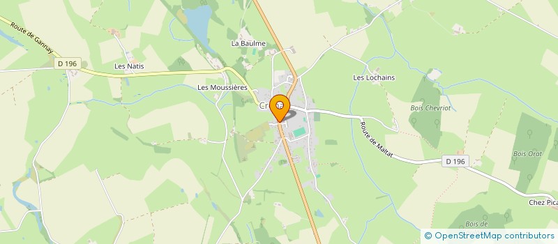 localisation de l'entreprise MONSIEUR MARCEL ROUVET  CRONAT