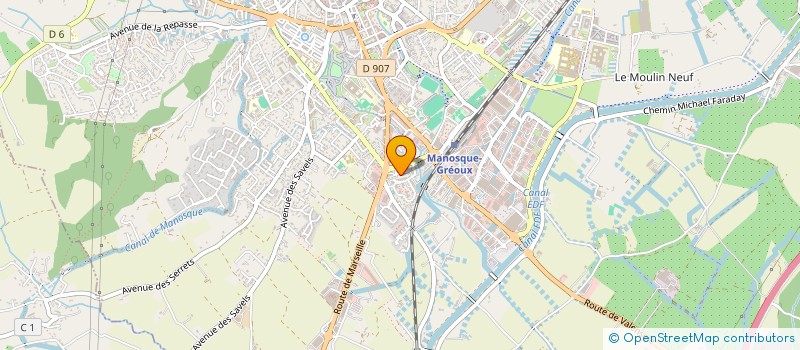 localisation de l'entreprise MONSIEUR MARCEL ROUX à MANOSQUE