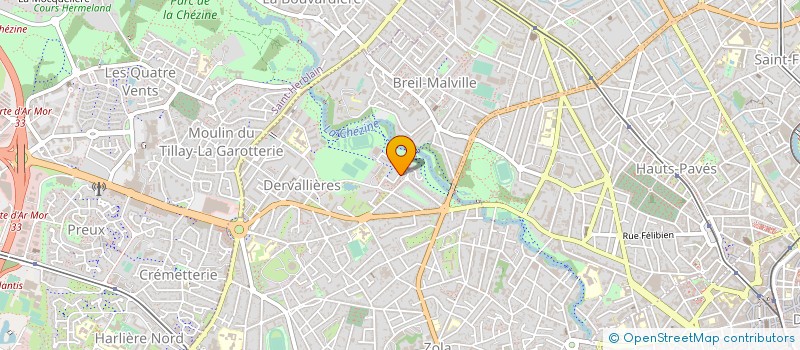 localisation de l'entreprise MONSIEUR MARCEL ROUZEE à NANTES