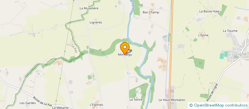 localisation de l'entreprise MONSIEUR MARCEL RUPPE à AMBRIERES-LES-VALLEES