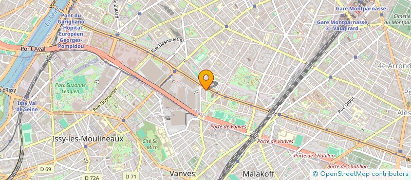 localisation de l'entreprise MONSIEUR MARCEL SADRON  PARIS