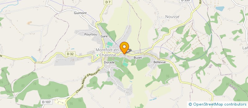 localisation de l'entreprise MONSIEUR MARCEL SAINT-MARTIN à MONTFORT-EN-CHALOSSE
