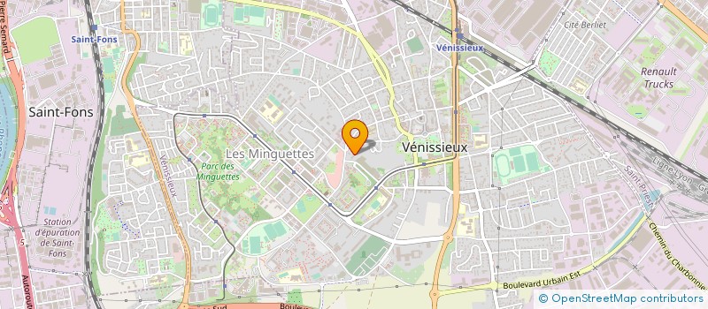 localisation de l'entreprise MONSIEUR MARCEL SAKER  VENISSIEUX