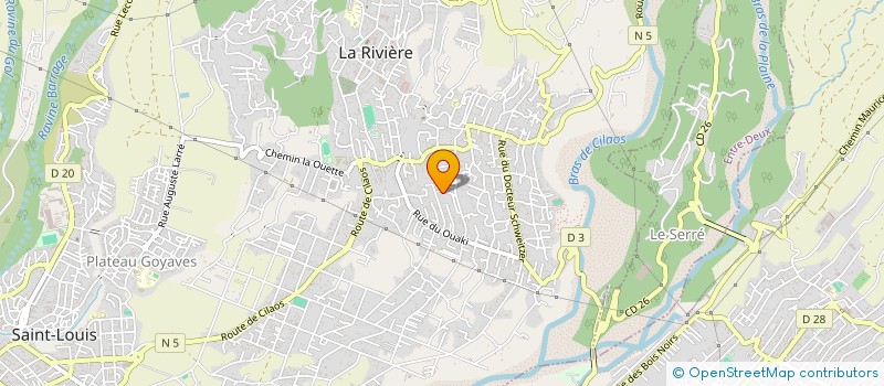 localisation de l'entreprise MONSIEUR MARCEL SALA  SAINT-LOUIS