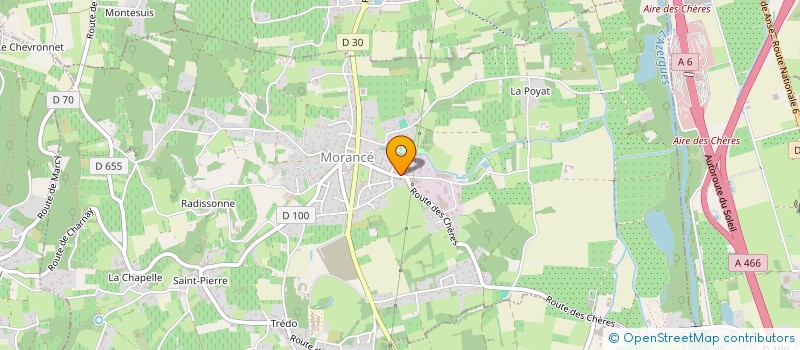 localisation de l'entreprise MONSIEUR MARCEL SALUT  MORANCE