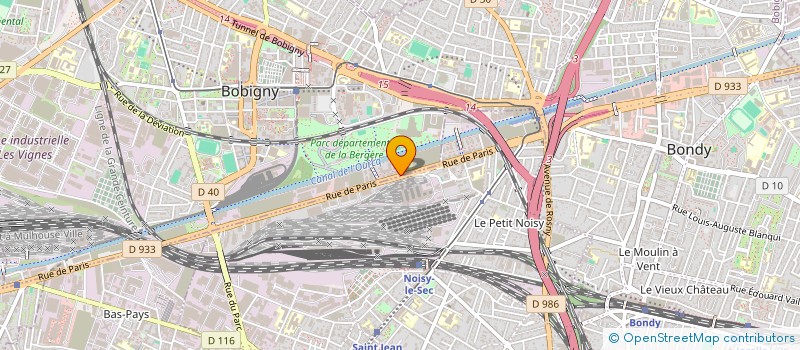 localisation de l'entreprise MONSIEUR MARCEL SANDU  BOBIGNY