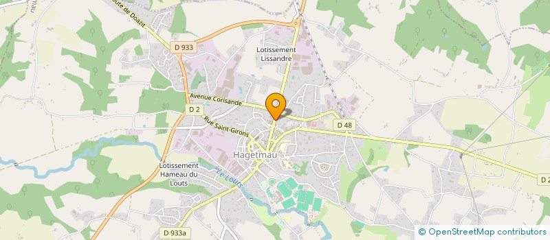 localisation de l'entreprise MONSIEUR MARCEL SAUBAIGNE à CAPBRETON