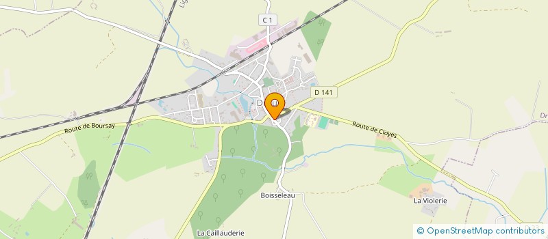 localisation de l'entreprise MONSIEUR MARCEL SAVOURAY à DROUE