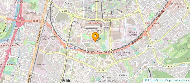 localisation de l'entreprise MONSIEUR MARCEL SCHLEWER à ECHIROLLES