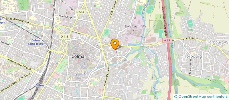 localisation de l'entreprise MONSIEUR MARCEL SCHMIDT  COLMAR