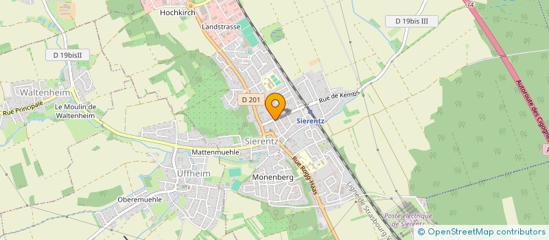 localisation de l'entreprise MONSIEUR MARCEL SCHUELLER à SIERENTZ